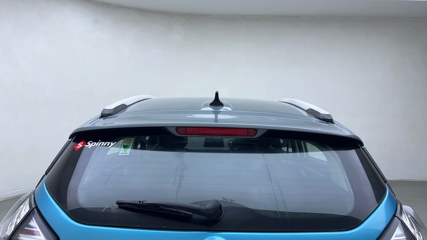Used 2021 Tata Nexon EV XZ Plus Electric Automatic exterior BACK WINDSHIELD VIEW