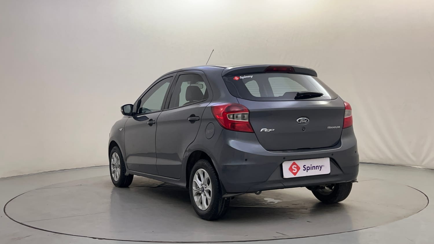 Used 2016 Ford Figo Titanium 1.5 Ti-VCT AT Petrol Automatic exterior LEFT REAR CORNER VIEW