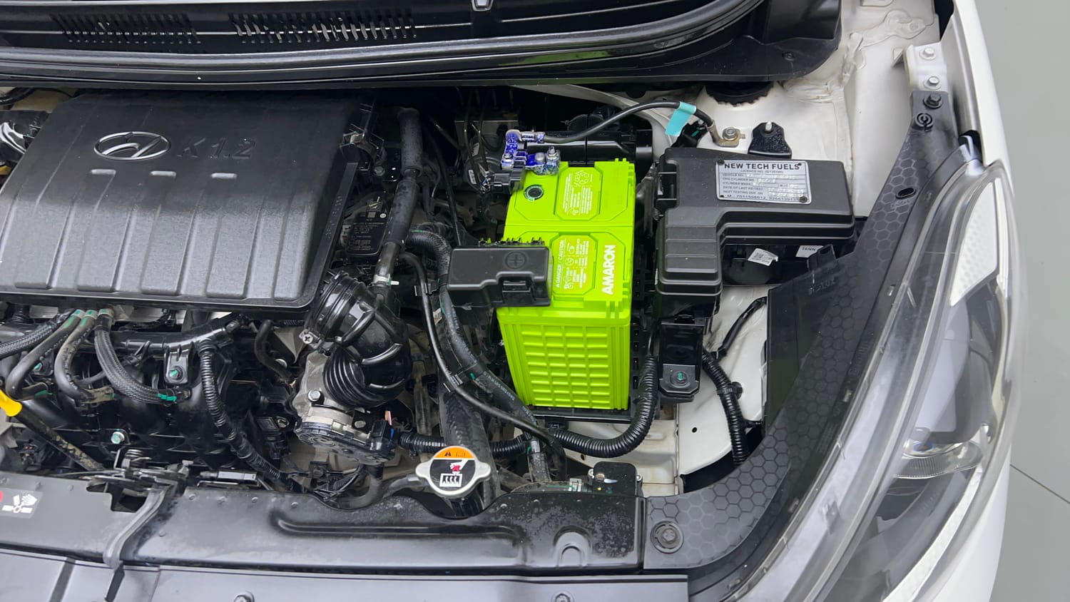 Used 2023 Hyundai Grand i10 Nios Sportz 1.2 Kappa CNG Cng Manual engine ENGINE LEFT SIDE VIEW