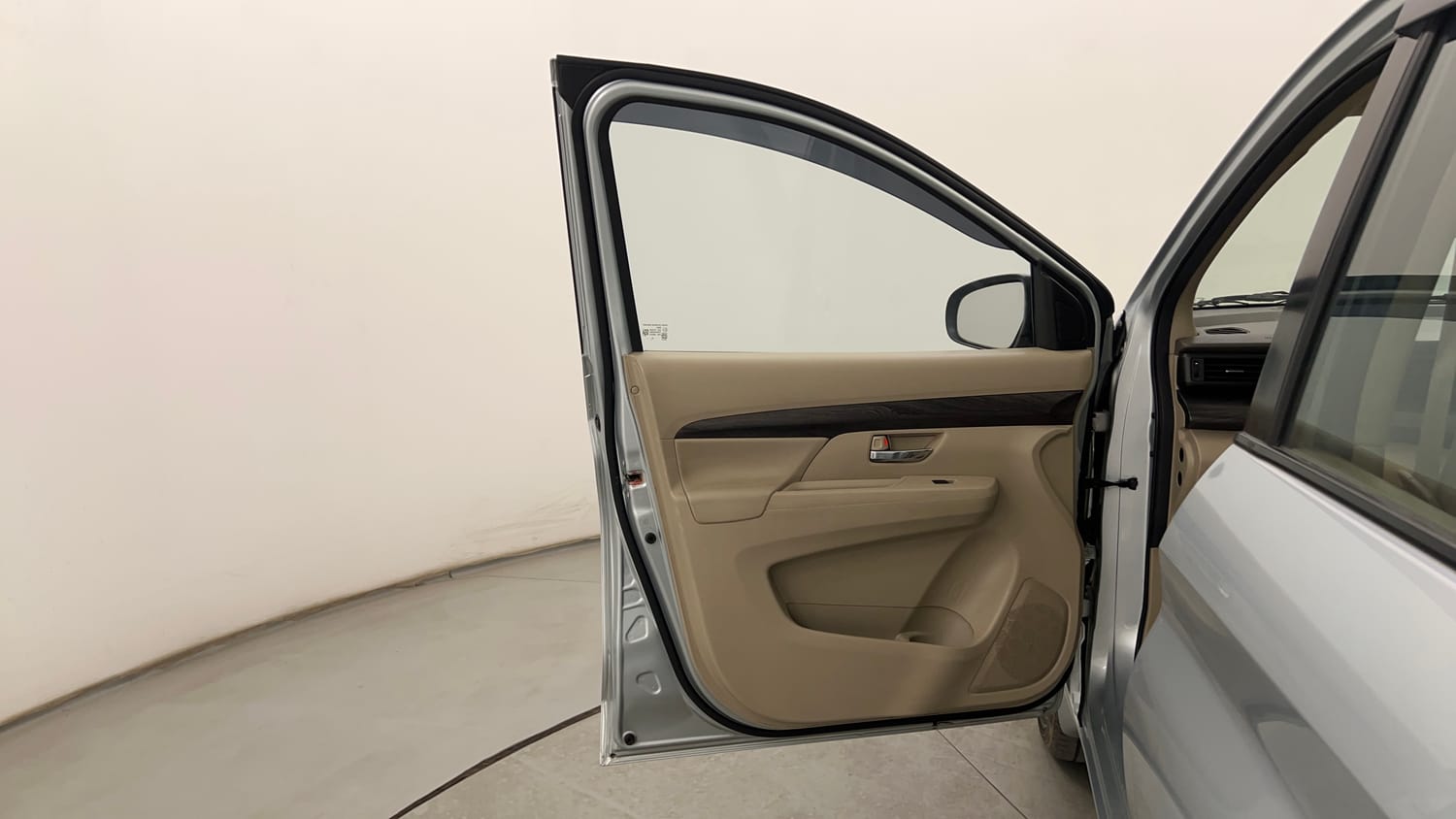 Used 2023 Maruti Suzuki Ertiga ZXi Plus Petrol Manual interior LEFT FRONT DOOR OPEN VIEW