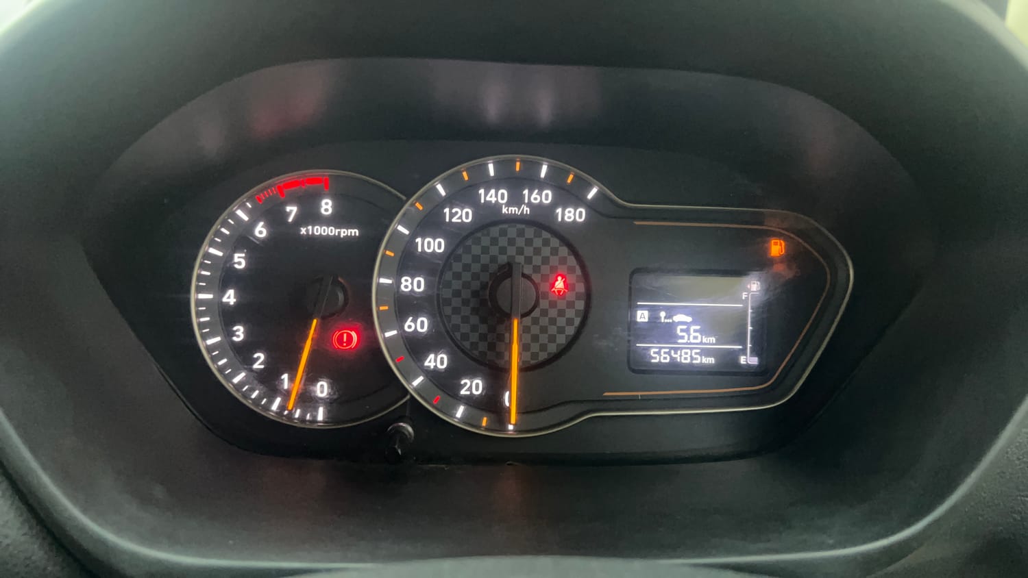 Used 2019 Hyundai Santro Sportz CNG Cng Manual interior CLUSTERMETER VIEW