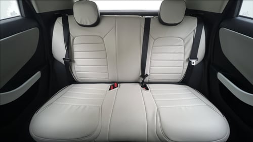 Used 2024 Tata Nexon Creative Plus 1.2 Revotron Petrol 7DCA Petrol Automatic interior REAR SEAT CONDITION VIEW
