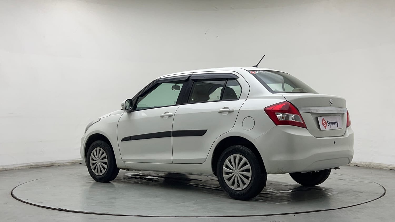 Used 2017 Maruti Suzuki Swift Dzire VXI Petrol Manual exterior LEFT REAR CORNER VIEW