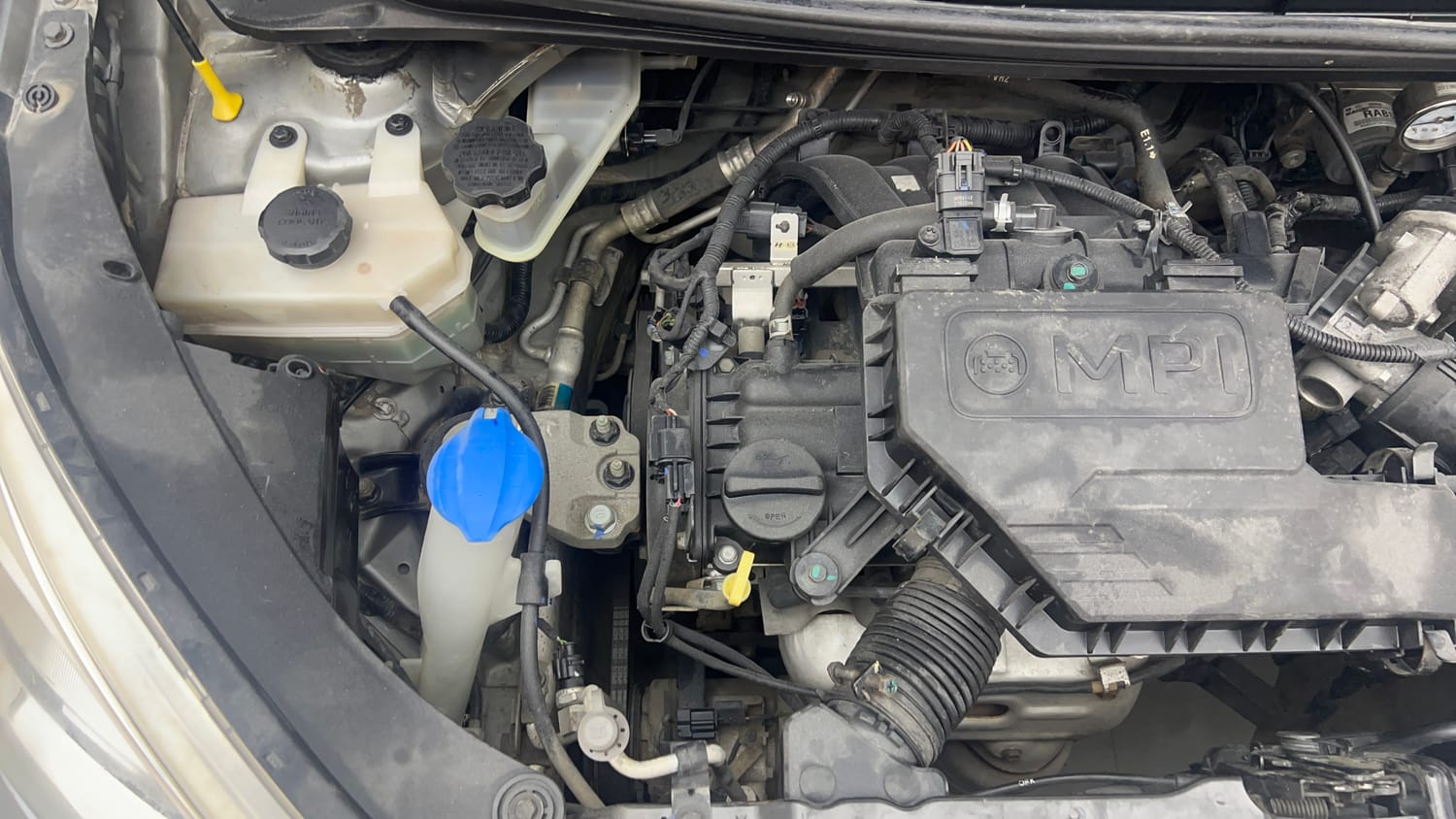 Used 2019 Hyundai Santro Sportz CNG Cng Manual engine ENGINE RIGHT SIDE VIEW
