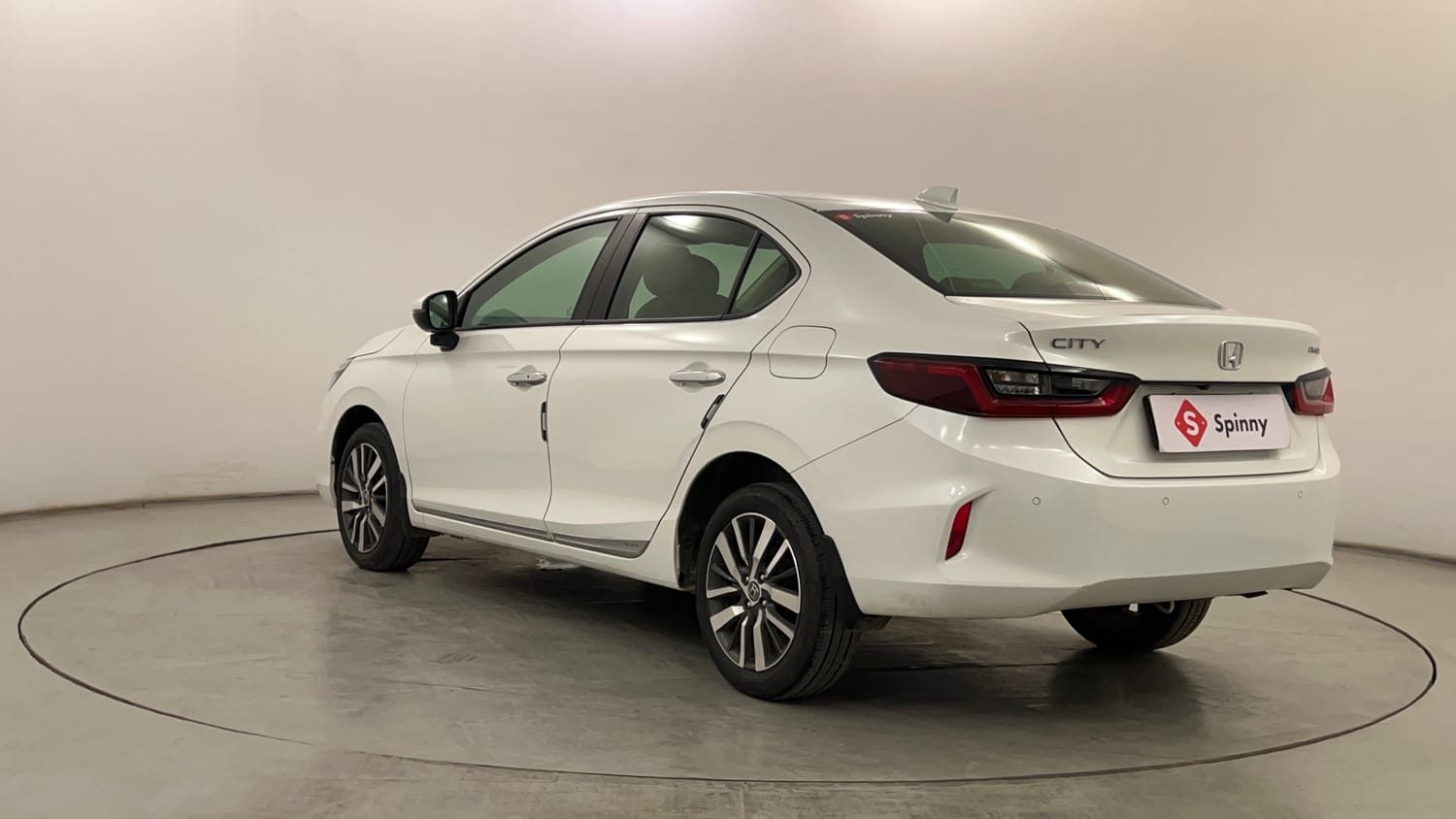 Used 2023 Honda City ZX CVT Petrol Petrol Automatic exterior LEFT REAR CORNER VIEW