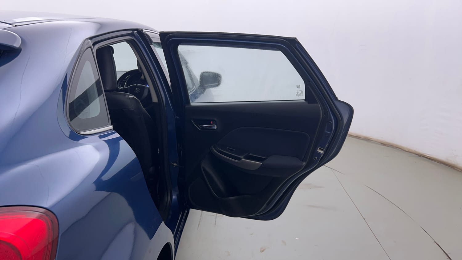Used 2020 Maruti Suzuki Baleno Zeta Petrol Manual interior RIGHT REAR DOOR OPEN VIEW
