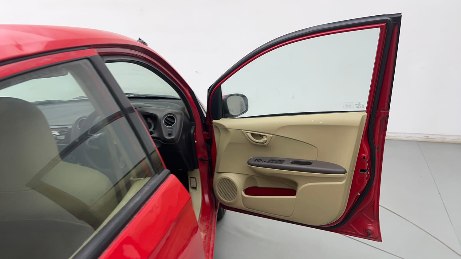 Used 2013 Honda Brio S MT Petrol Manual interior RIGHT FRONT DOOR OPEN VIEW