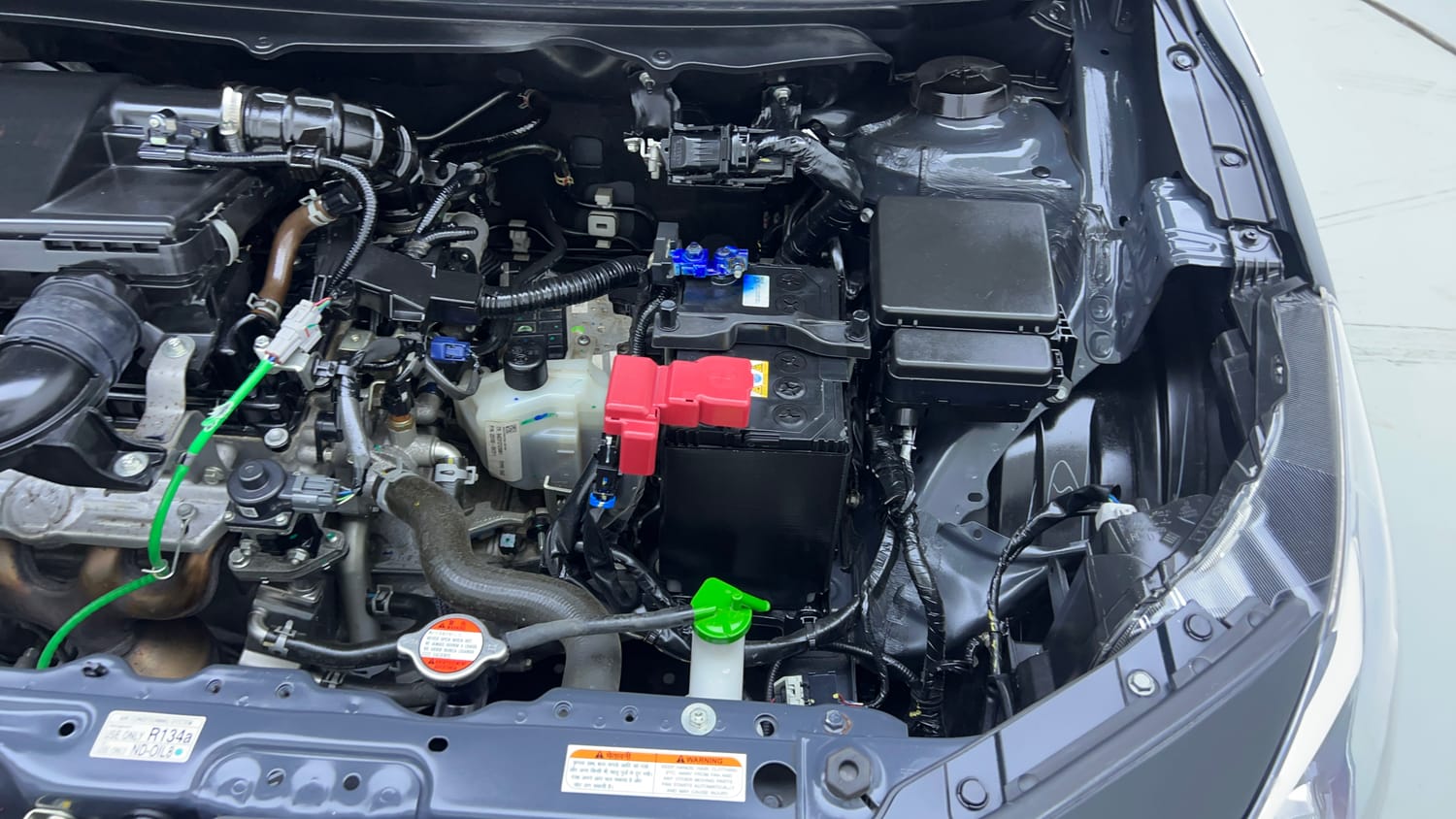 Used 2024 Maruti Suzuki Baleno Alpha AGS Petrol Automatic engine ENGINE LEFT SIDE VIEW