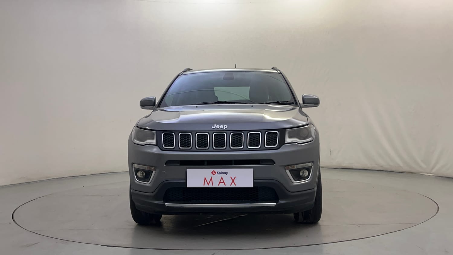 Used 2020 Jeep Compass Limited Plus Petrol AT Petrol Automatic exterior FRONT VIEW