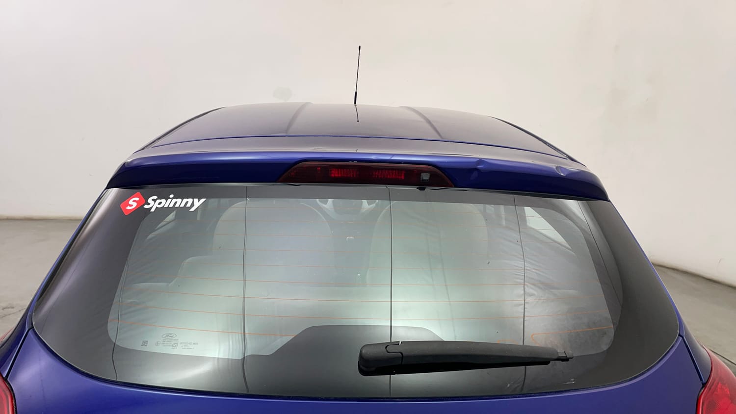 Used 2016 Ford Figo Titanium 1.2 Ti-VCT Petrol Manual exterior BACK WINDSHIELD VIEW