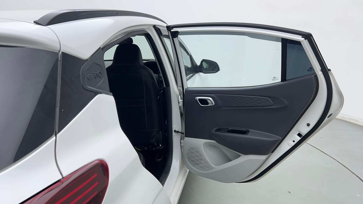 Used 2023 Hyundai Grand i10 Nios Sportz 1.2 Kappa CNG Cng Manual interior RIGHT REAR DOOR OPEN VIEW