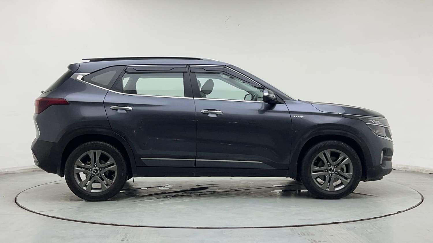 Used 2021 kia Seltos HTX 1.5 IVT Petrol Automatic exterior RIGHT SIDE VIEW