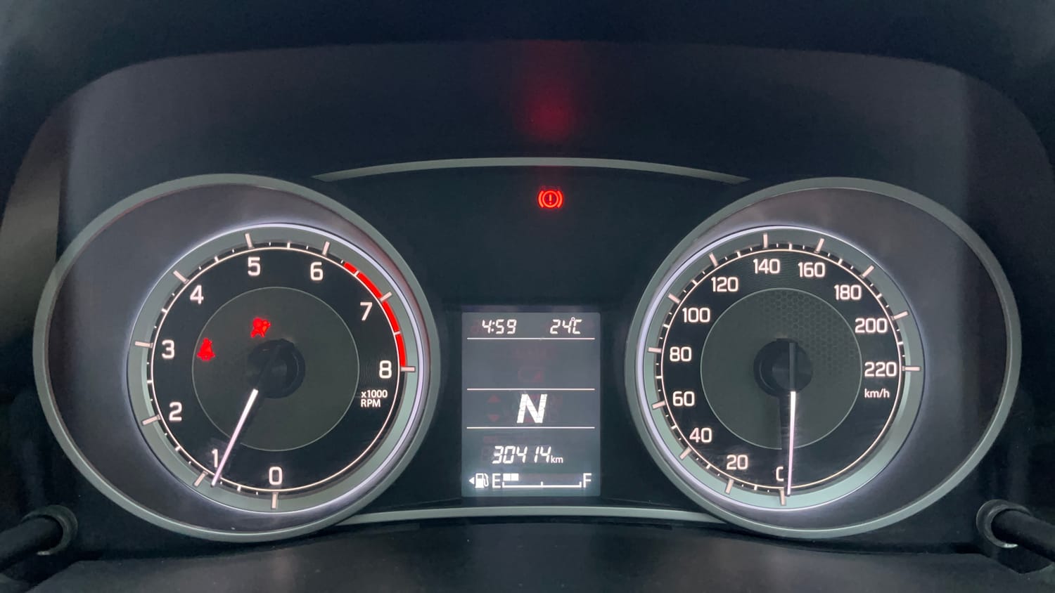 Used 2018 Maruti Suzuki Dzire ZXi Plus AMT Petrol Automatic interior CLUSTERMETER VIEW