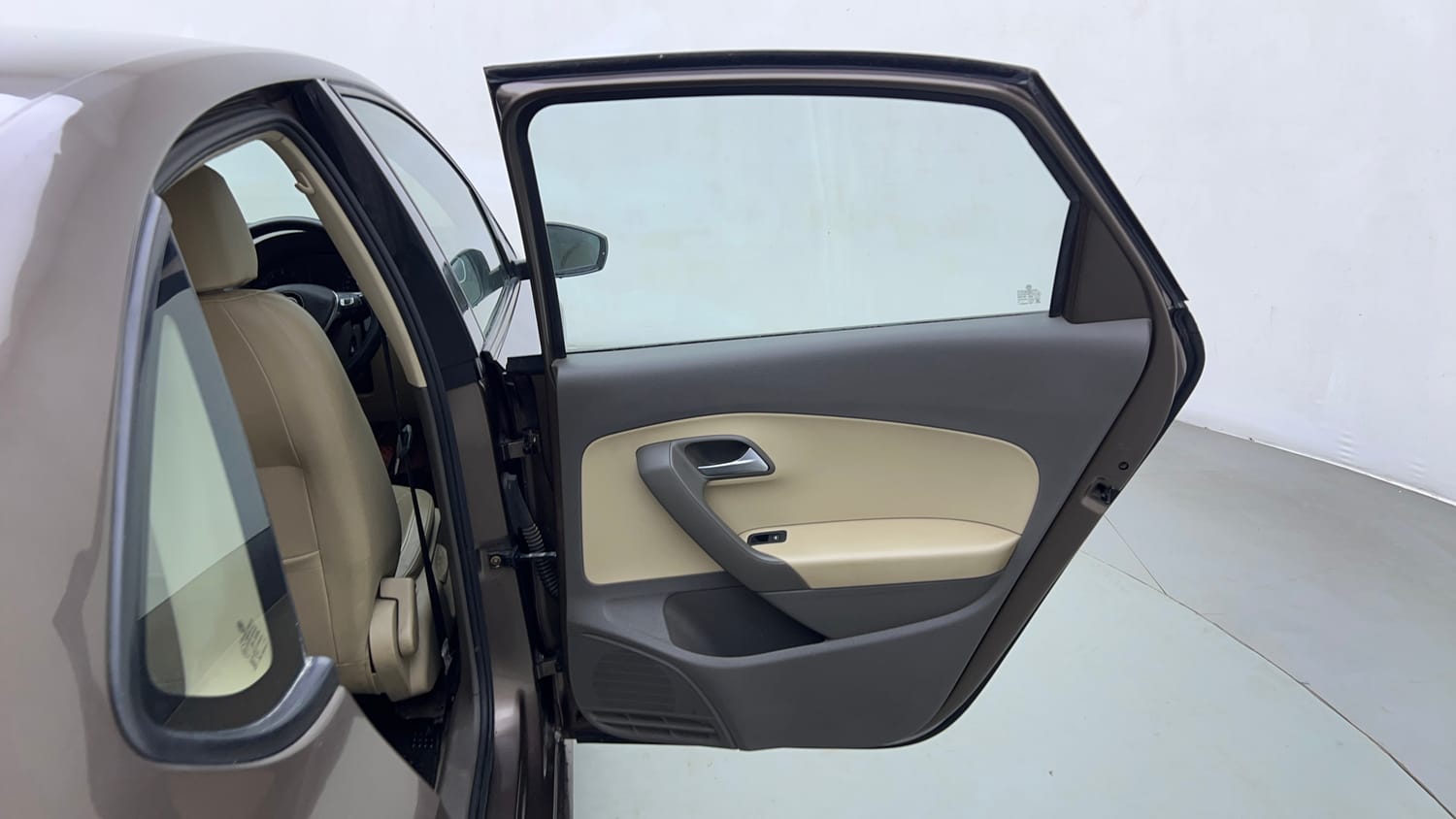 Used 2016 Volkswagen Vento Highline Petrol AT Petrol Automatic interior RIGHT REAR DOOR OPEN VIEW