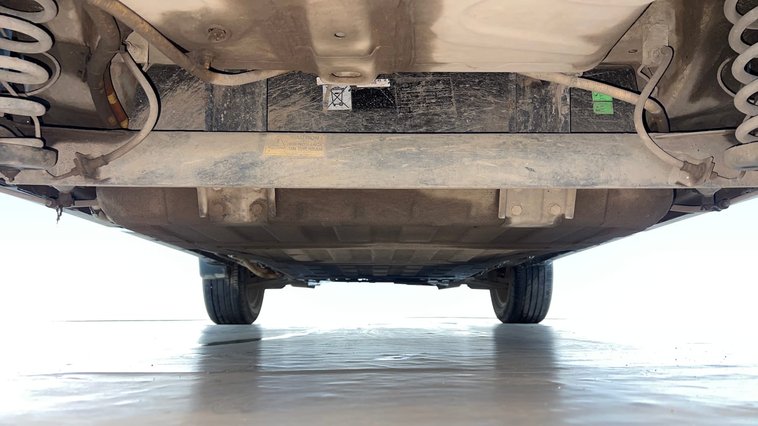 Used 2021 Tata Nexon EV XZ Plus Electric Automatic extra REAR UNDERBODY VIEW (TAKEN FROM REAR)