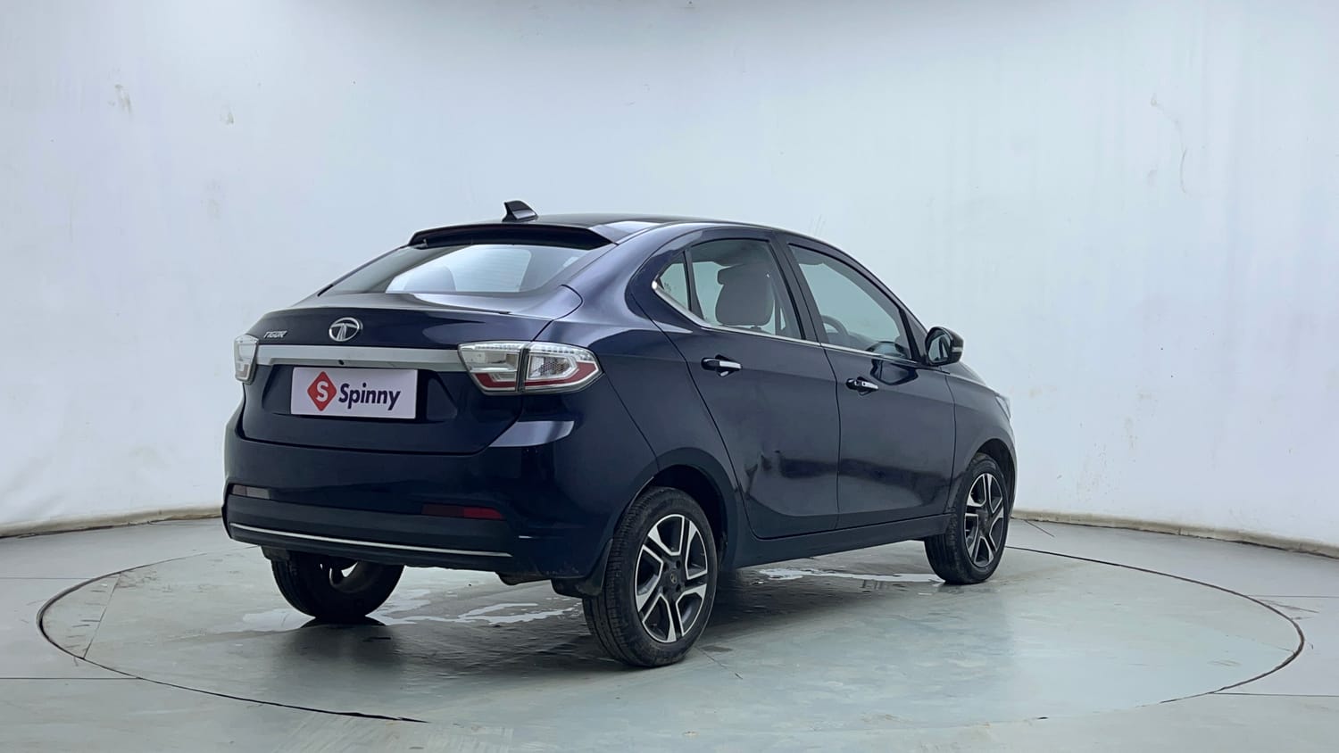 Used 2021 Tata Tigor XZA Plus Petrol Automatic exterior RIGHT REAR CORNER VIEW