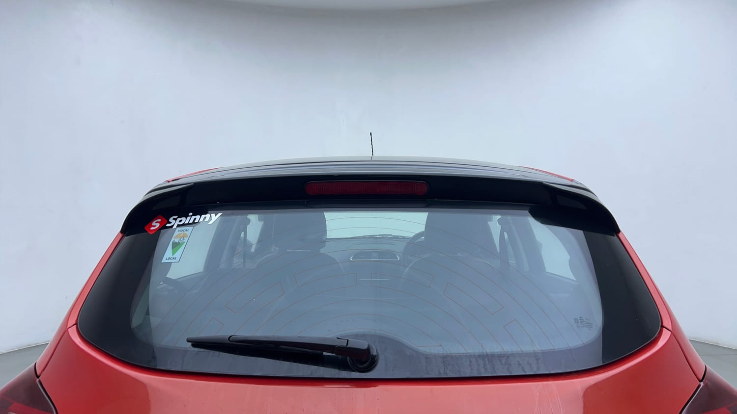 Used 2020 Tata Tiago XZA Plus Dual Tone Petrol Automatic exterior BACK WINDSHIELD VIEW