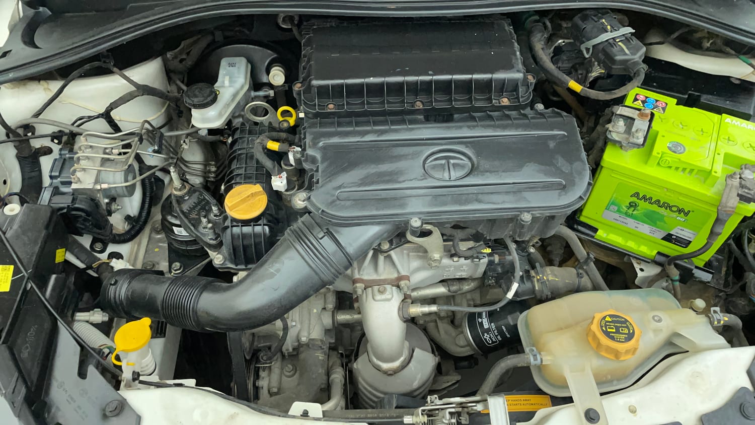 Used 2020 Tata Tiago XZA Petrol Automatic engine ENGINE RIGHT SIDE VIEW