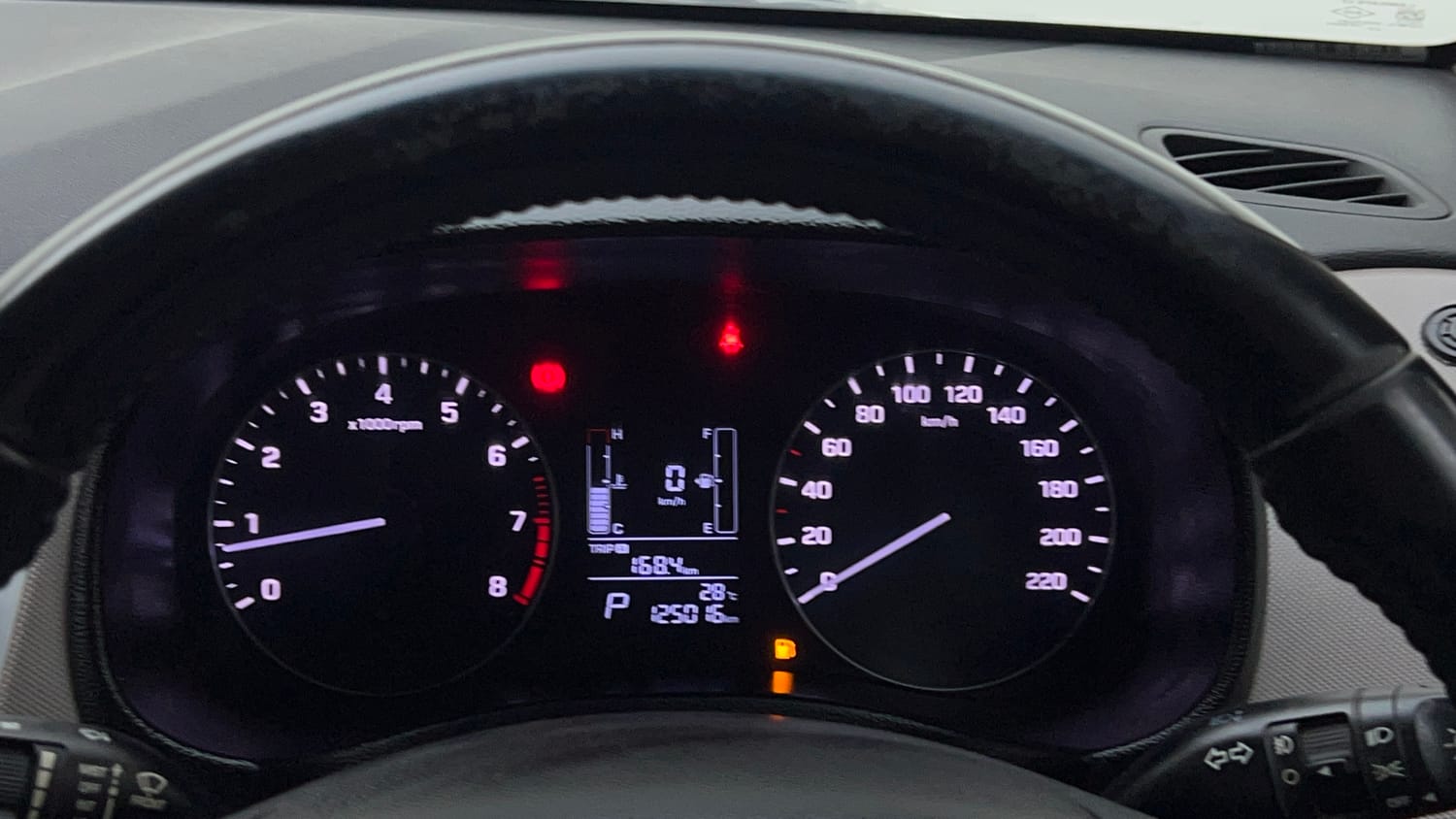 Used 2018 Hyundai Creta SX 1.6 AT Petrol Petrol Automatic interior CLUSTERMETER VIEW