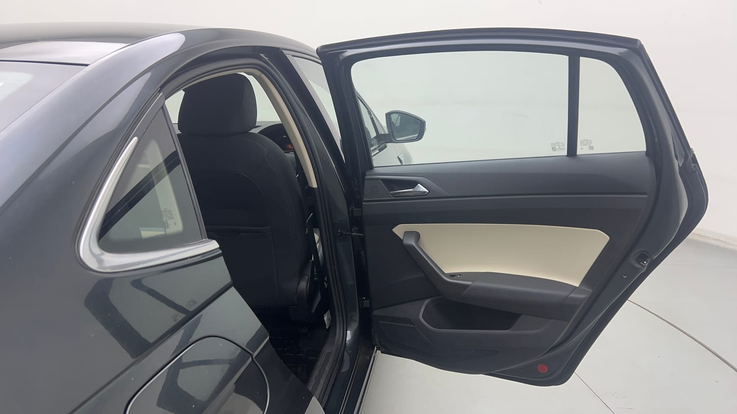 Used 2023 Skoda Slavia Style 1.0L TSI MT Petrol Manual interior RIGHT REAR DOOR OPEN VIEW