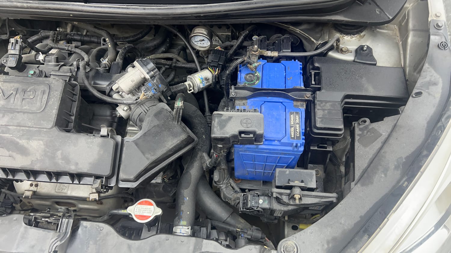 Used 2019 Hyundai Santro Sportz CNG Cng Manual engine ENGINE LEFT SIDE VIEW