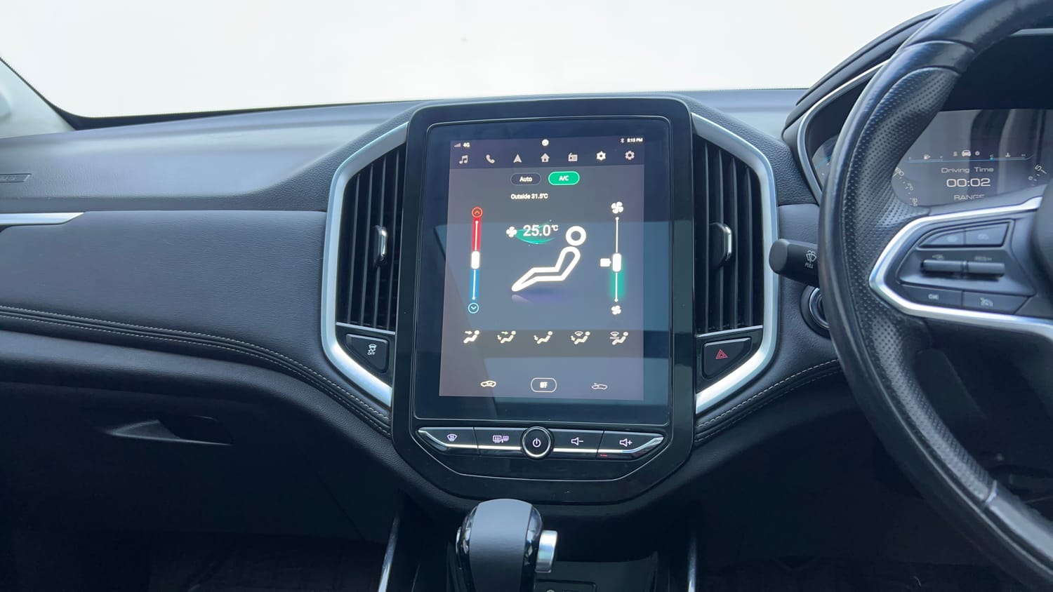Used 2020 MG Motors Hector Sharp 1.5 DCT Petrol Petrol Automatic interior MUSIC SYSTEM & AC CONTROL VIEW