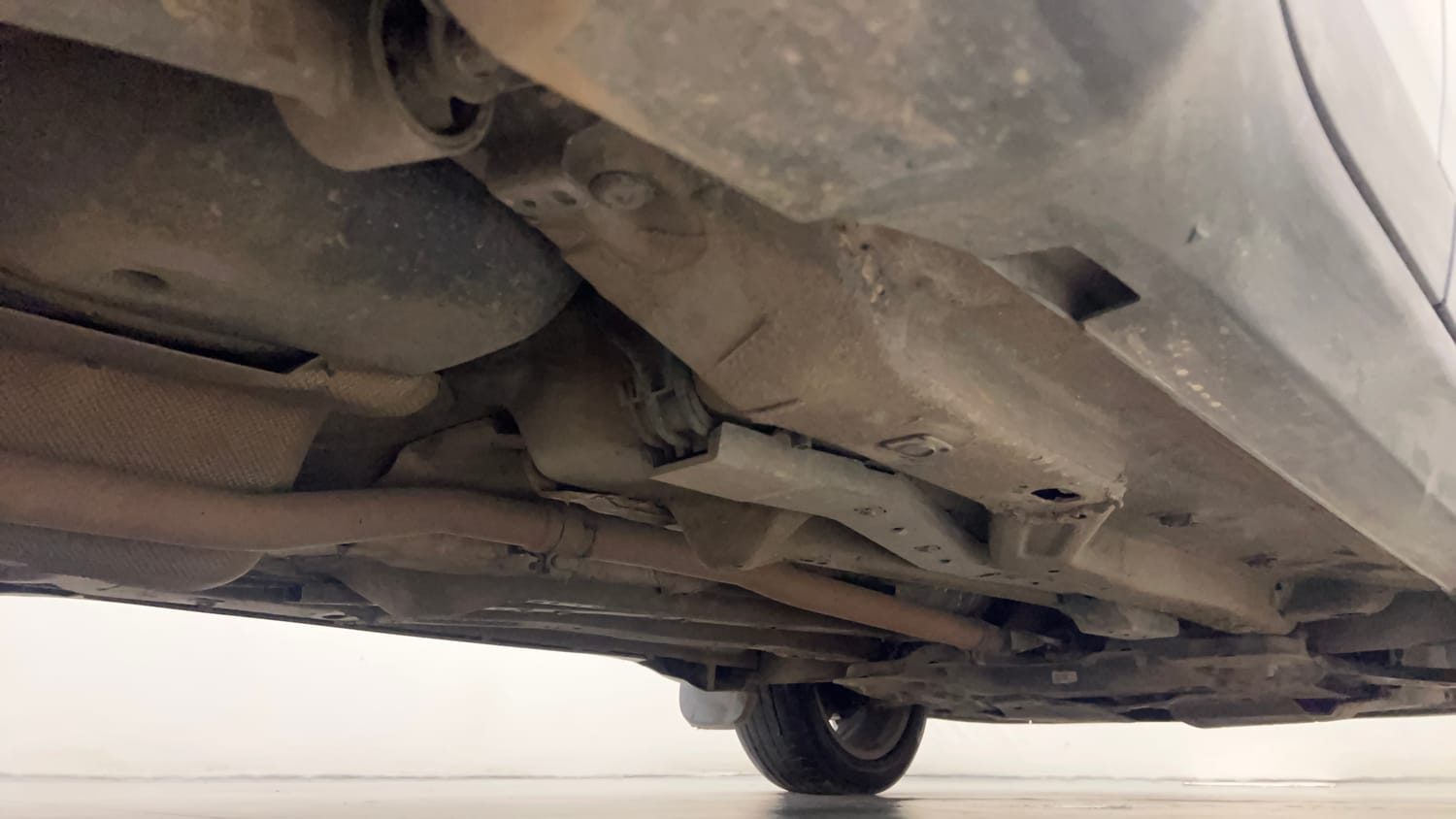 Used 2020 Jeep Compass Limited Plus Petrol AT Petrol Automatic extra REAR RIGHT UNDERBODY VIEW