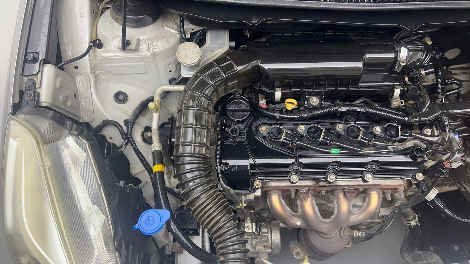Used 2018 Maruti Suzuki Baleno Zeta 1.2 Petrol Manual engine ENGINE RIGHT SIDE VIEW