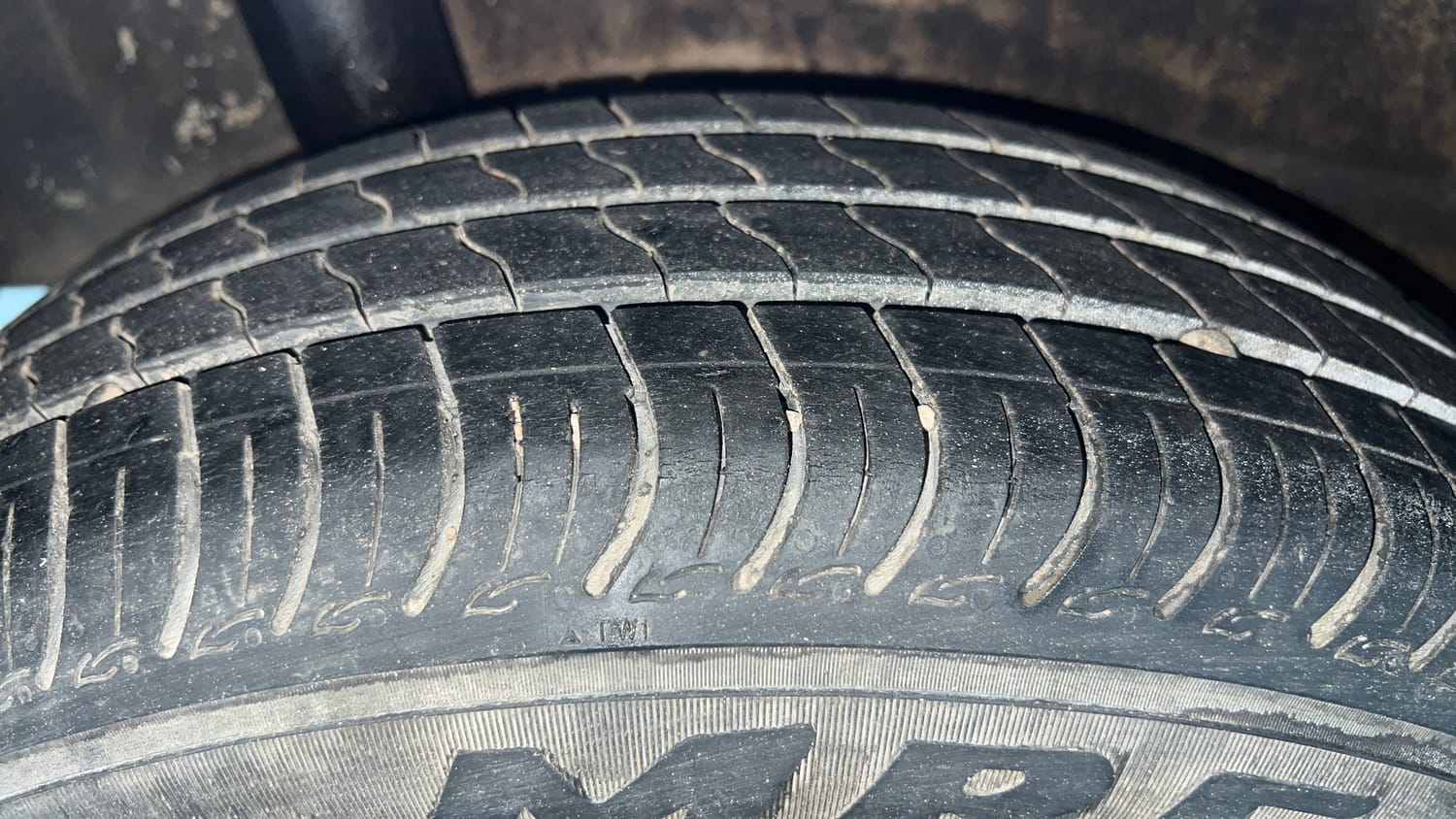 Used 2024 Maruti Suzuki Wagon R VXI 1.0 Petrol Manual tyres RIGHT REAR TYRE TREAD VIEW