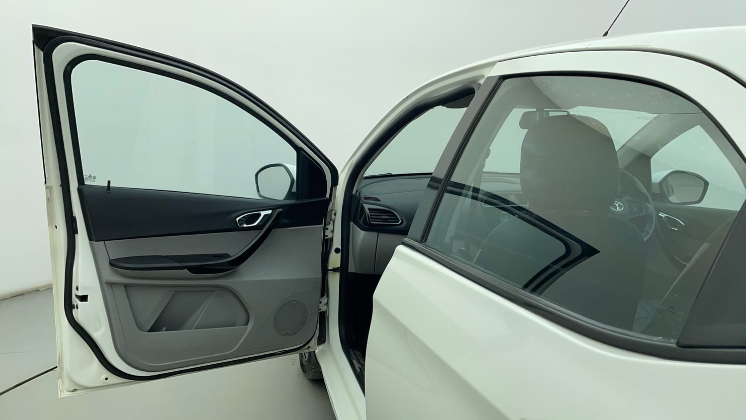 Used 2020 Tata Tiago XZA Petrol Automatic interior LEFT FRONT DOOR OPEN VIEW