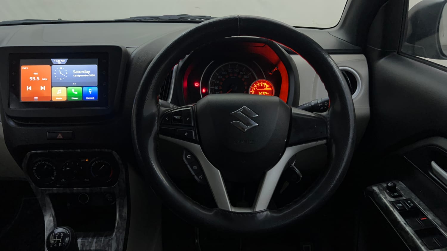 Used 2023 Maruti Suzuki Wagon R ZXI Plus 1.2 Dual Tone Petrol Manual interior STEERING VIEW