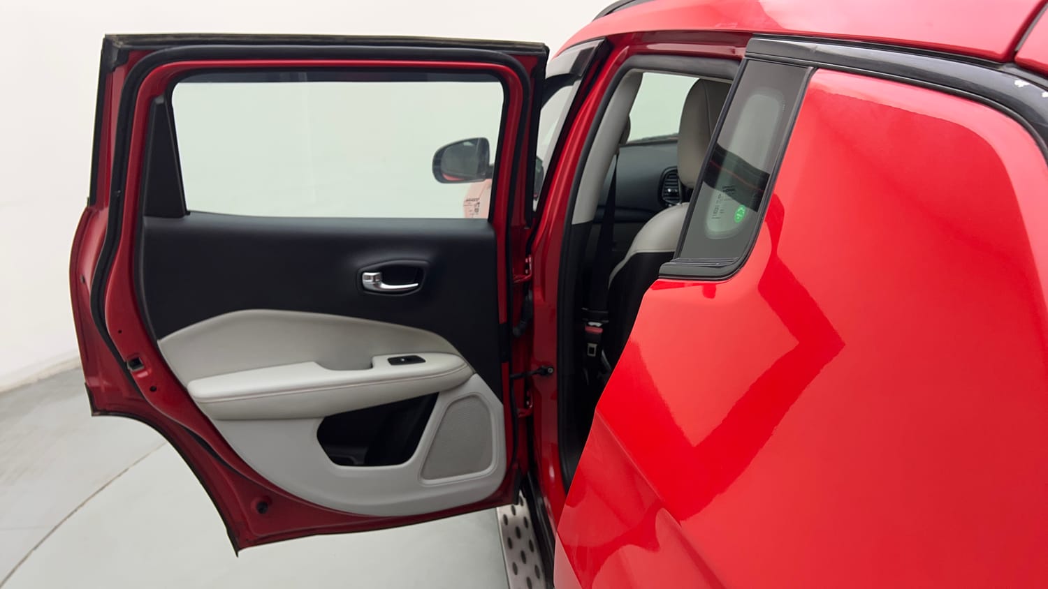 Used 2019 Jeep Compass Limited 1.4 Petrol AT Petrol Automatic interior LEFT REAR DOOR OPEN VIEW