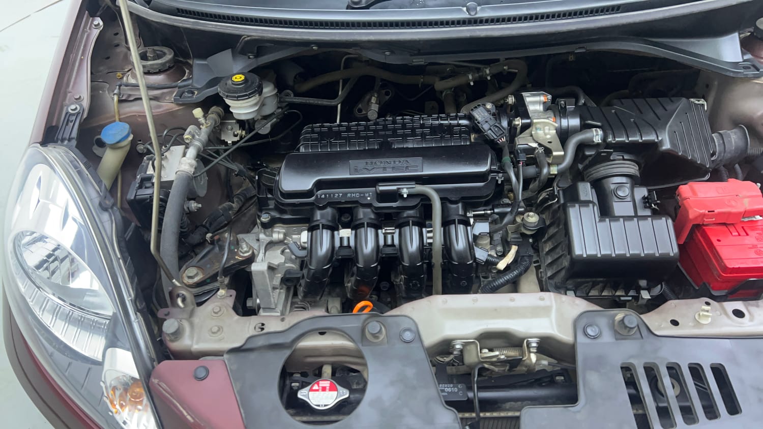 Used 2015 Honda Amaze 1.2 VX  (O)  i-VTEC Petrol Manual engine ENGINE RIGHT SIDE VIEW