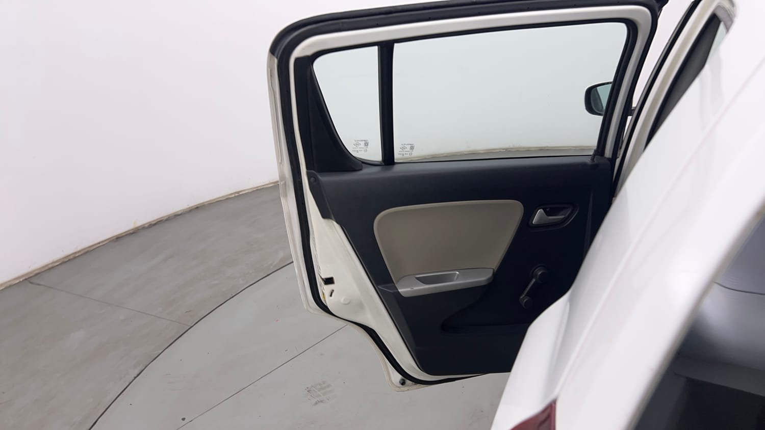 Used 2014 Maruti Suzuki Alto K10 VXi AMT Petrol Automatic interior LEFT REAR DOOR OPEN VIEW