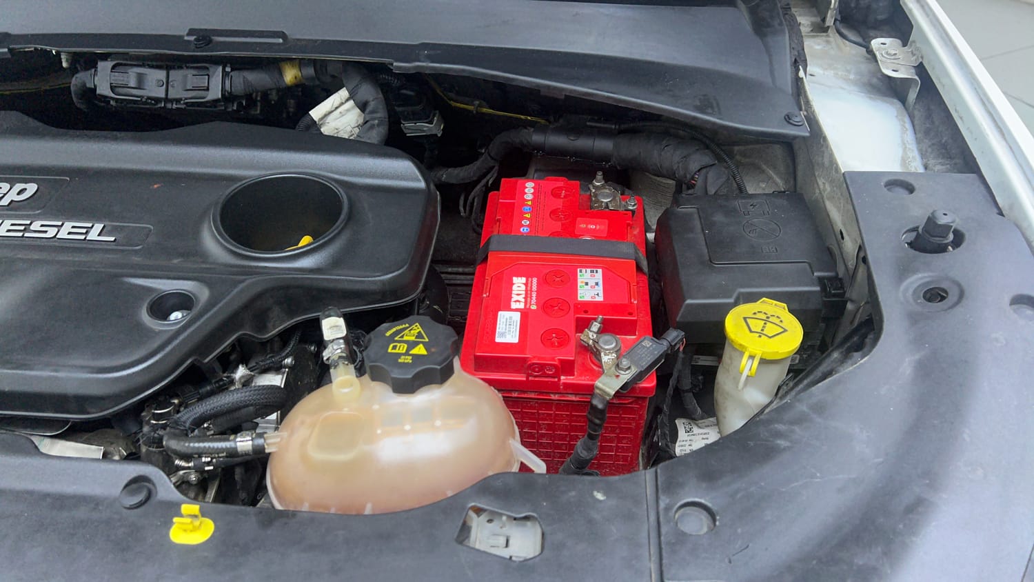 Used 2021 Jeep Compass Model S (O) Diesel 4x4 AT Diesel Automatic engine ENGINE LEFT SIDE VIEW