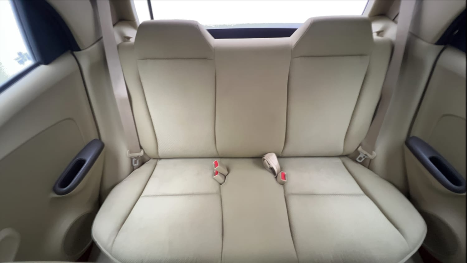 Used 2013 Honda Brio S MT Petrol Manual interior REAR SEAT CONDITION VIEW