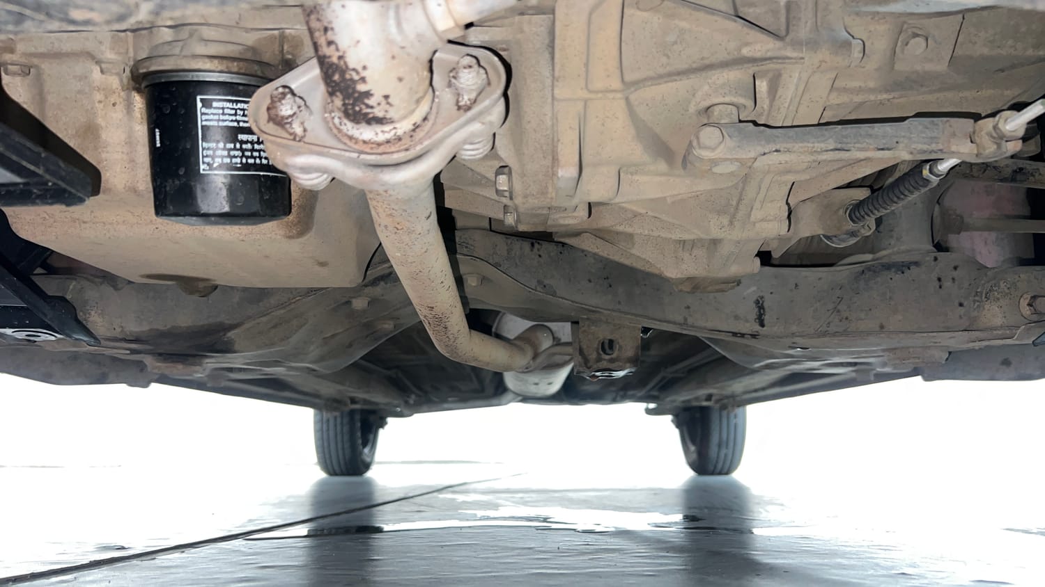 Used 2019 Maruti Suzuki Celerio ZXi Petrol Manual extra FRONT LEFT UNDERBODY VIEW