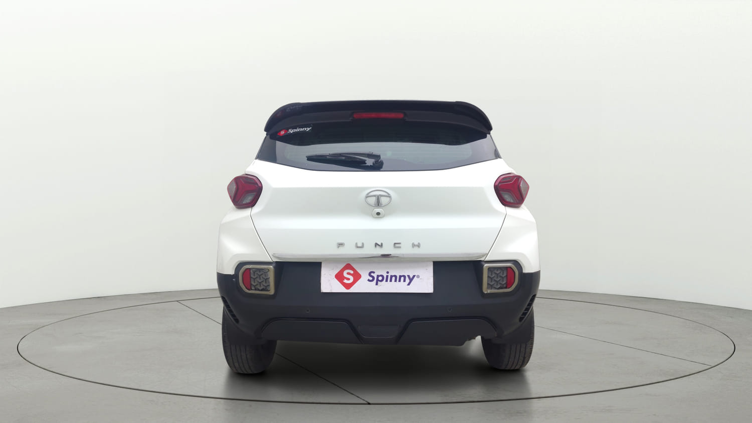 Used 2022 Tata Punch Creative Dual Tone Petrol Manual exterior BACK VIEW
