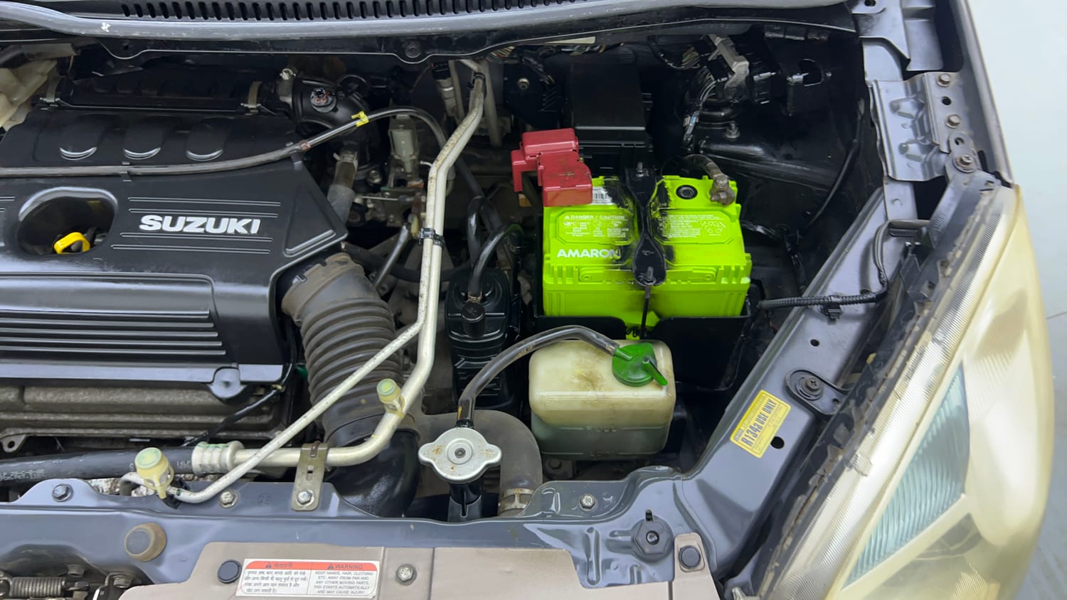 Used 2013 Maruti Suzuki Wagon R VXI Petrol Manual engine ENGINE LEFT SIDE VIEW