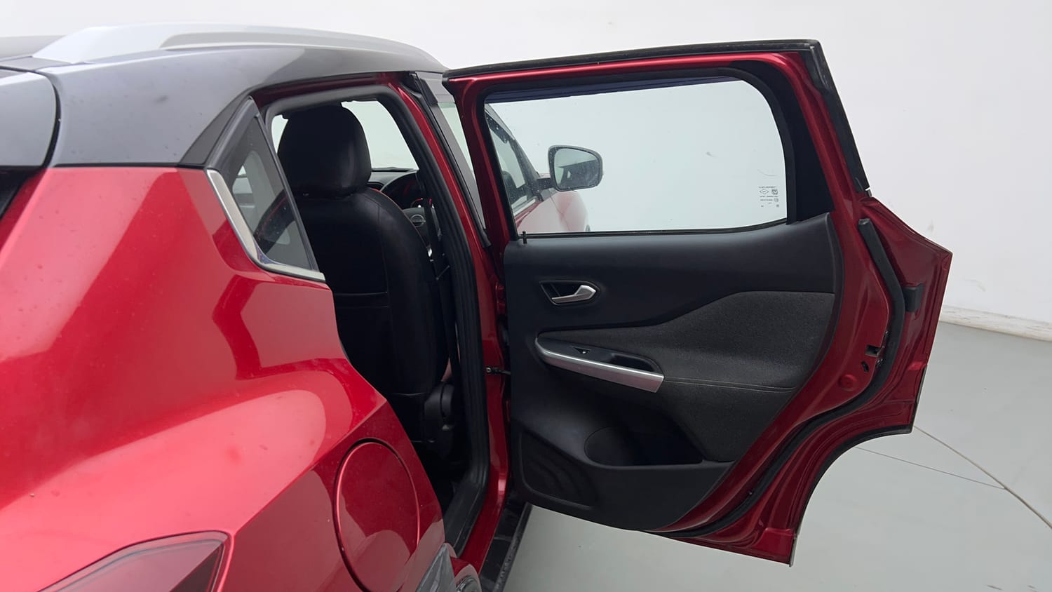 Used 2021 Nissan Magnite XV Premium Petrol + CNG(Outside Fitted) Cng Manual interior RIGHT REAR DOOR OPEN VIEW
