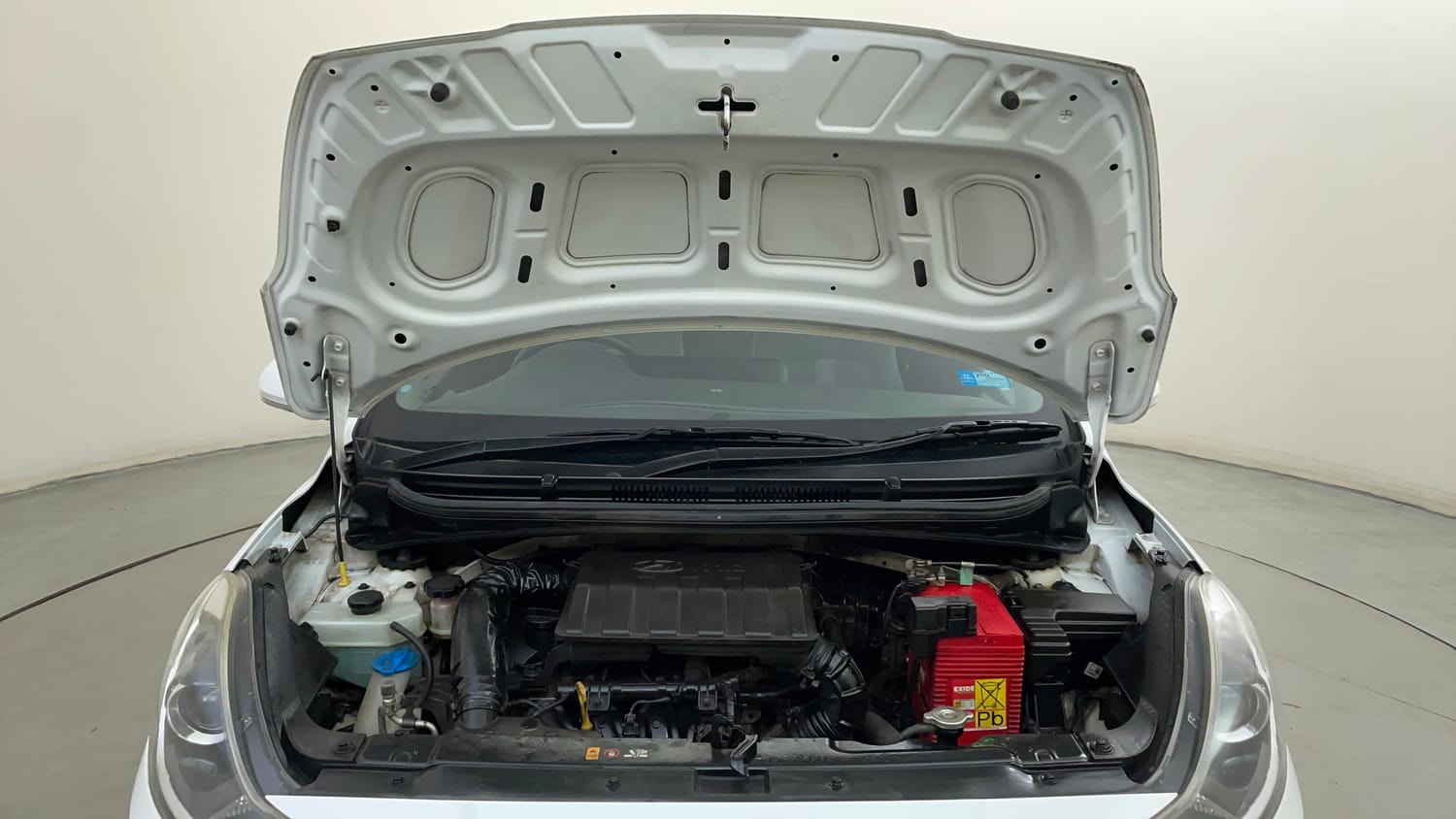 Used 2020 Hyundai Grand i10 Nios Asta 1.2 Kappa VTVT Petrol Manual engine ENGINE & BONNET OPEN FRONT VIEW