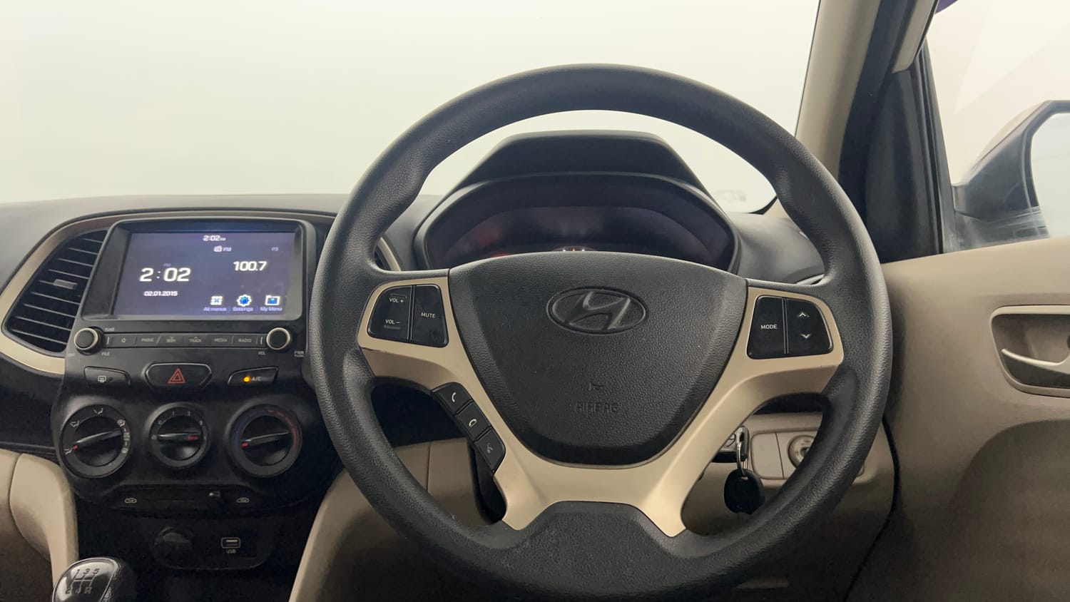 Used 2018 Hyundai Santro Asta Petrol Manual interior STEERING VIEW