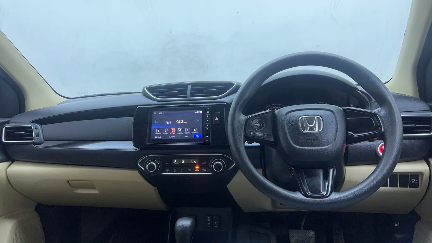 Used 2020 Honda Amaze 1.2 VX CVT Petrol Petrol Automatic interior DASHBOARD VIEW