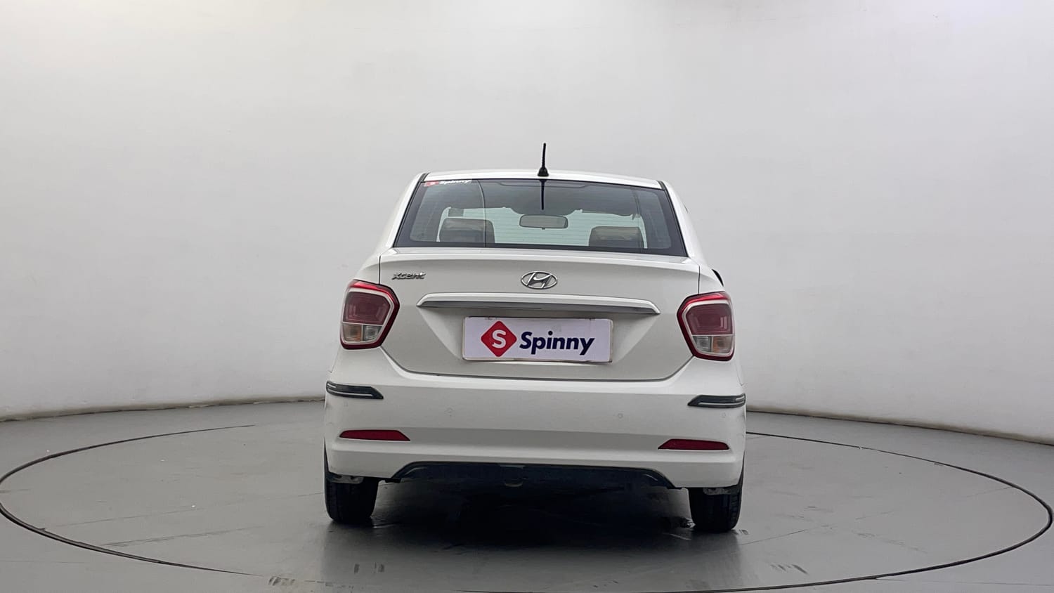 Used 2016 Hyundai Xcent S 1.2 Petrol Manual exterior BACK VIEW