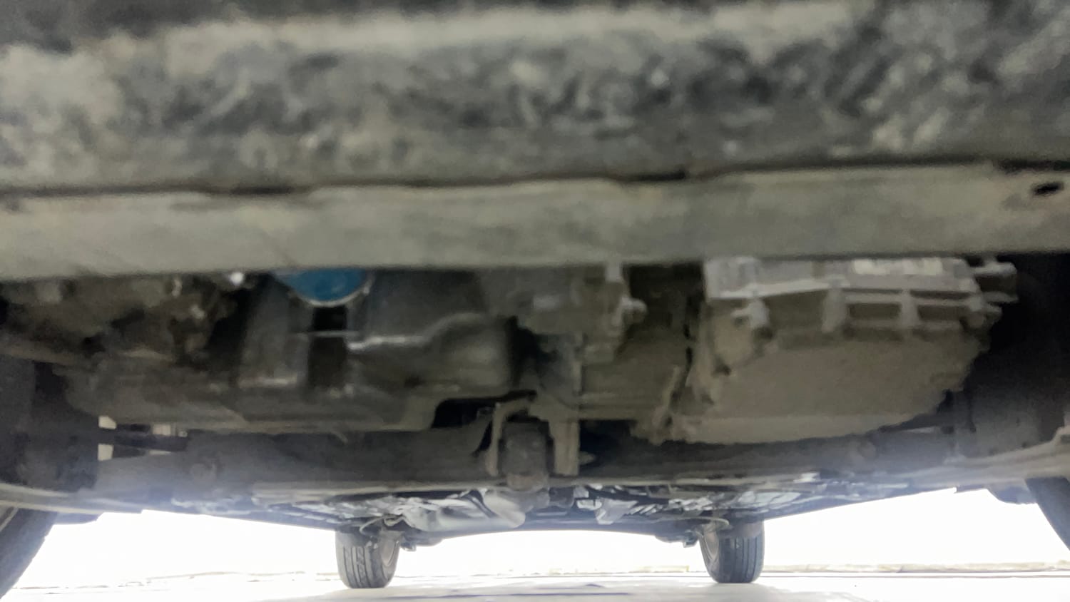 Used 2020 Honda Amaze 1.2 VX CVT Petrol Petrol Automatic extra FRONT LEFT UNDERBODY VIEW