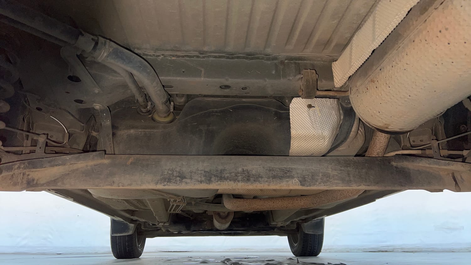Used 2018 Ford EcoSport Titanium 1.5L Ti-VCT Petrol Manual extra REAR UNDERBODY VIEW (TAKEN FROM REAR)
