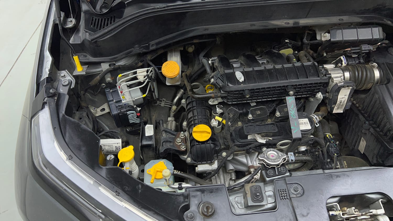 Used 2023 Tata Punch Adventure AMT Petrol Automatic engine ENGINE RIGHT SIDE VIEW