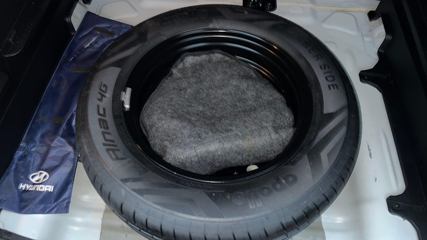 Used 2023 Hyundai Creta SX 1.5 Petrol Petrol Manual tyres SPARE TYRE VIEW