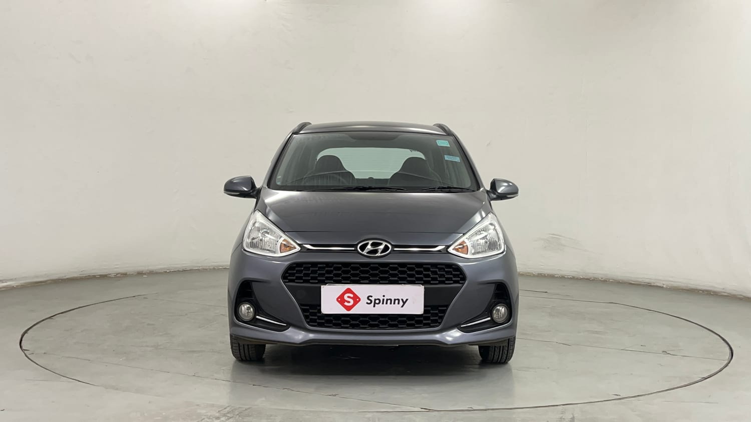 Used 2018 Hyundai Grand i10 Sportz 1.2 Kappa VTVT Petrol Manual exterior FRONT VIEW