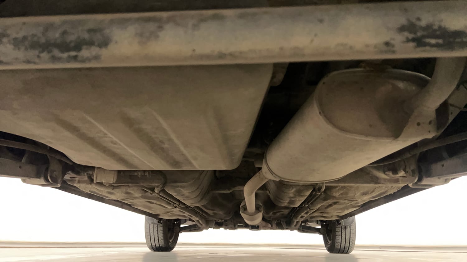 Used 2012 Maruti Suzuki Alto K10 VXi Petrol Manual extra REAR UNDERBODY VIEW (TAKEN FROM REAR)